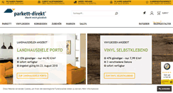 Desktop Screenshot of parkett-direkt.net